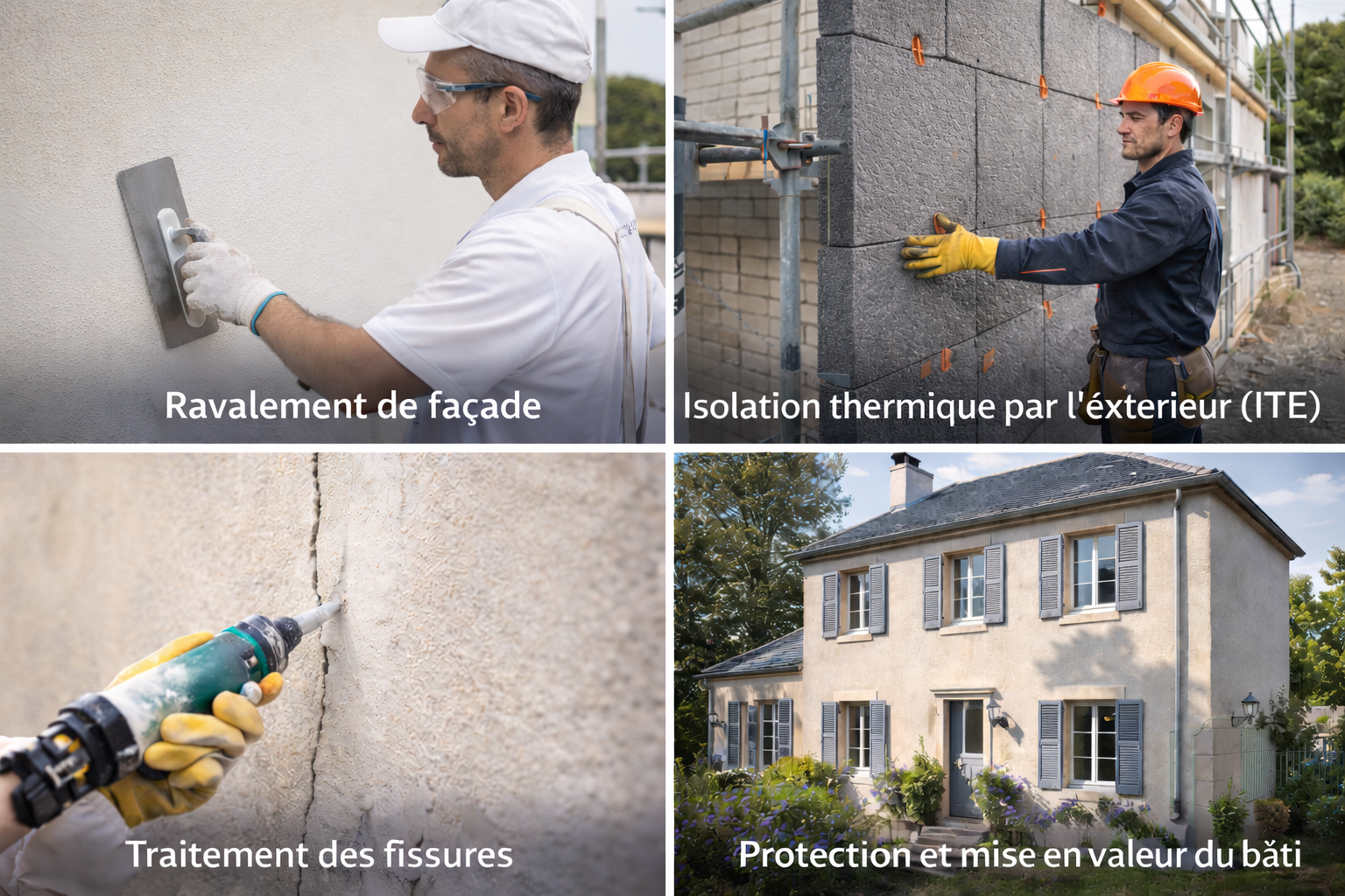 Ravalement et isolation extérieure